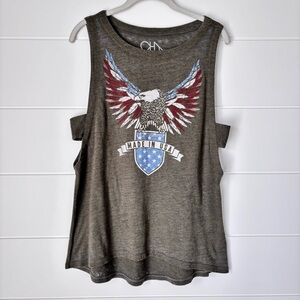 Chaser MADE IN USA Eagle Tank Green Size Medium
